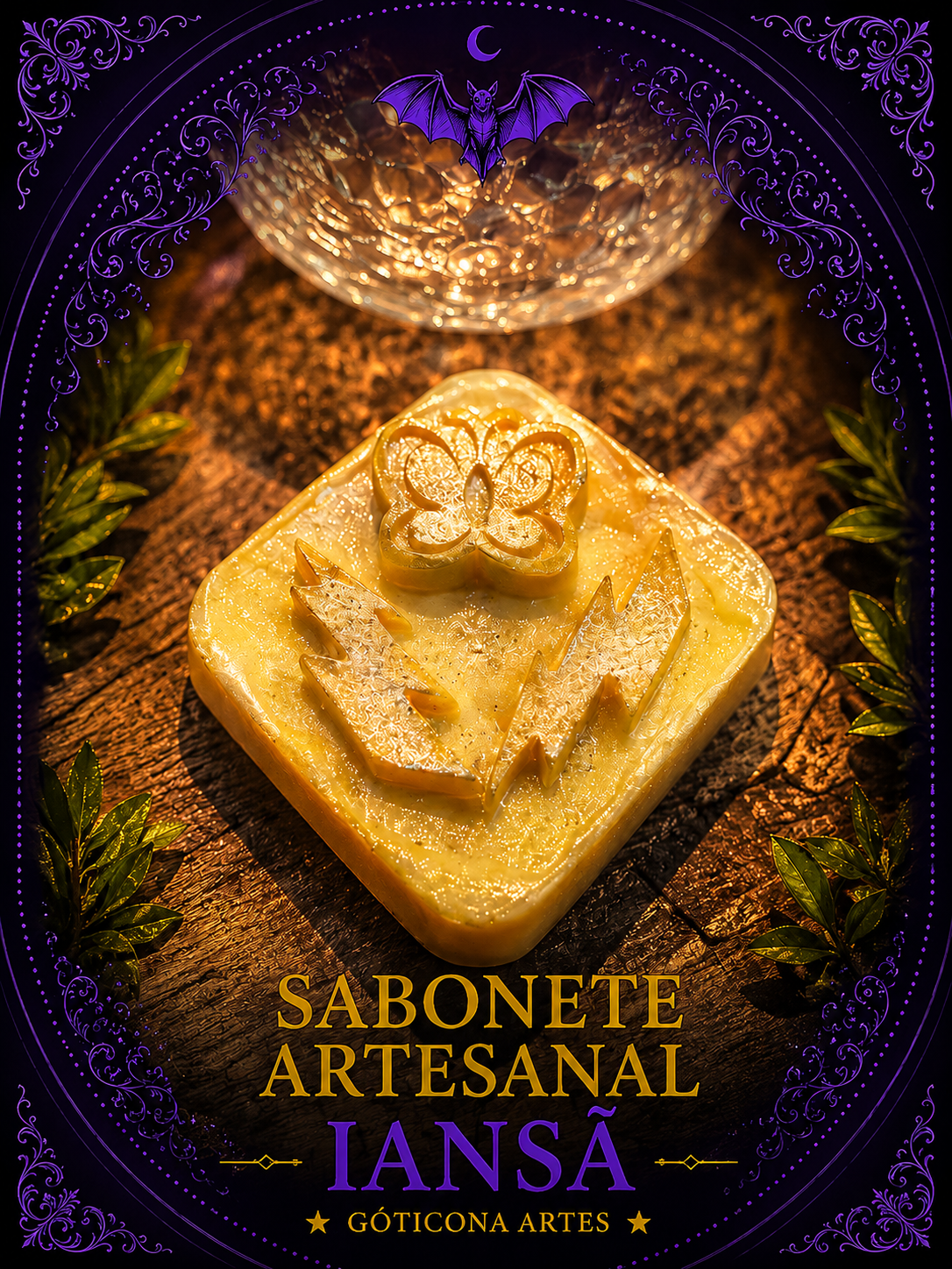 Foto de Sabonete Artesanal IANSÃ 90g