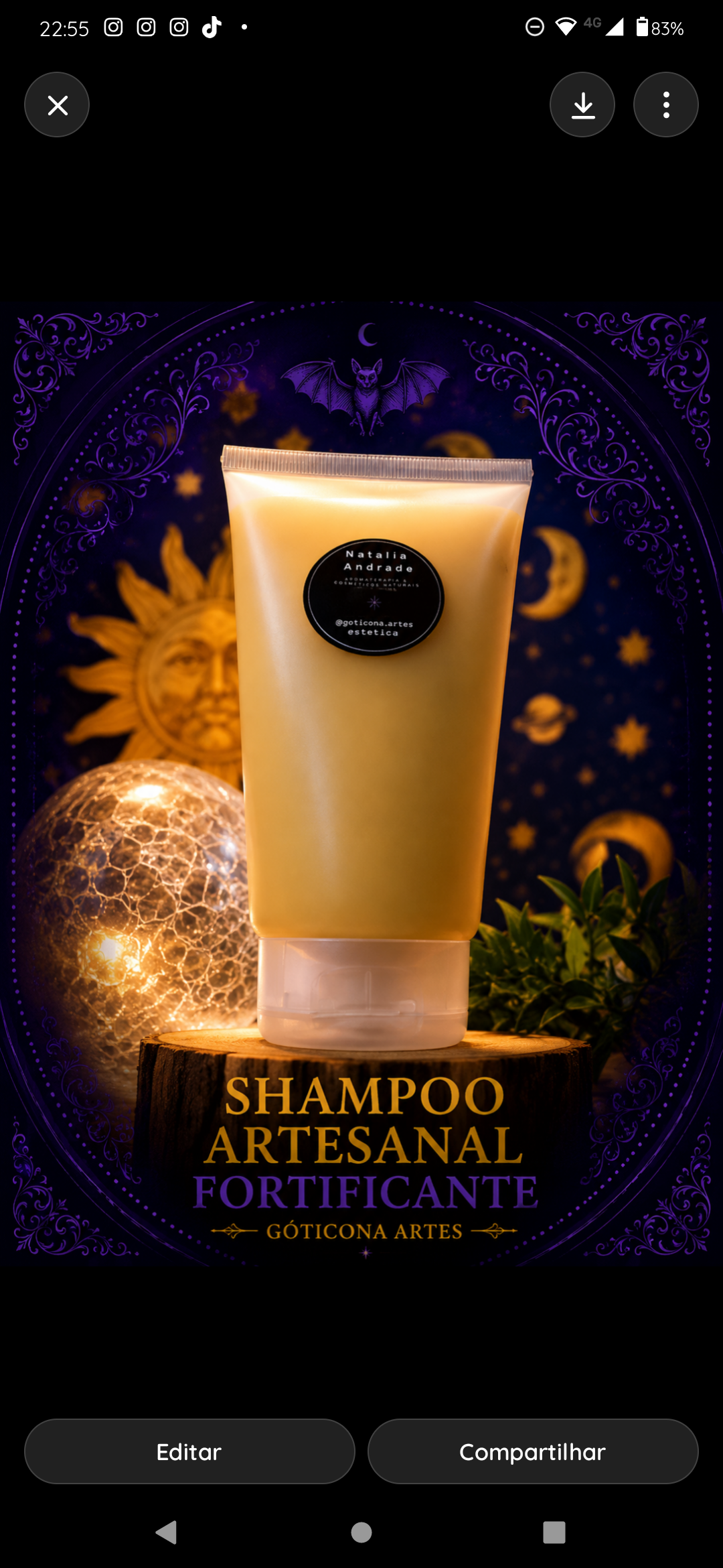 Foto de Shampoo Artesanal PERSONALIZADO 300ml